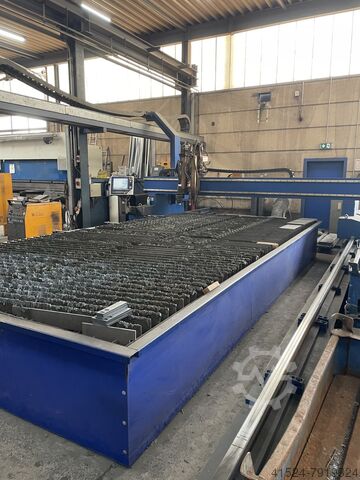 CNC portal flame cutting machine Messer Easytherm 4600