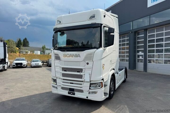 Standard tractor unit SCANIA S450 4x2 2x Tanks 1100L