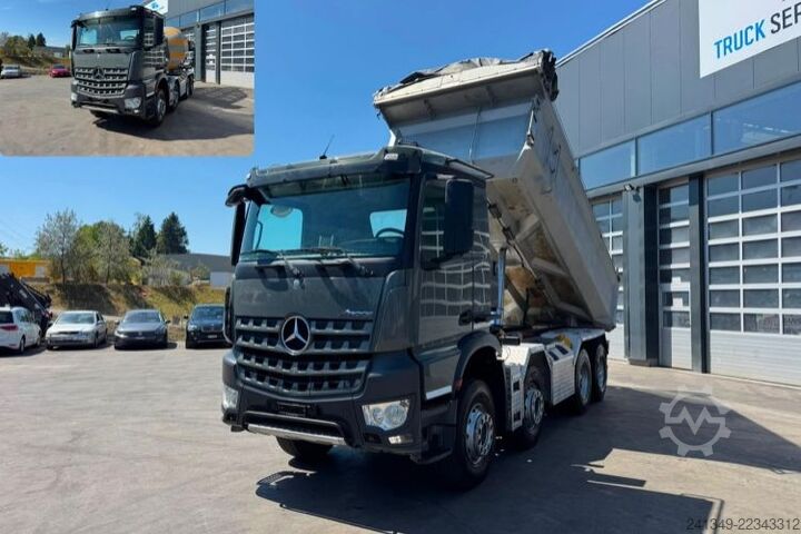 Tipper truck MERCEDES-BENZ Arocs 4148 8x4 SWS Kipper/Mischer