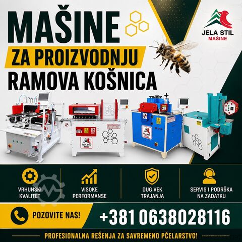 Machines for the production of beehive frames. JELA STIL 