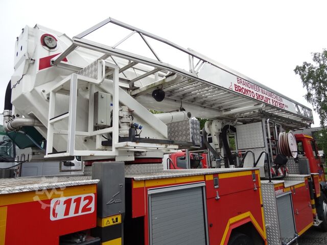 Working platform truck MAN L2000 18.284 Feuerwehr Bronto Skylift 27 Meter