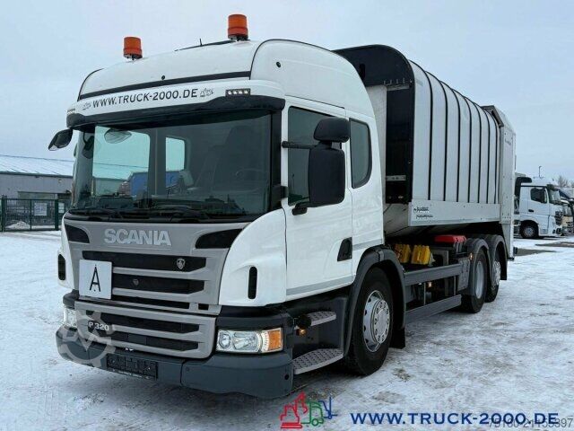 Müllwagen Scania P320 Faun Rotopress 521L Zoeller 1.1 Schüttung