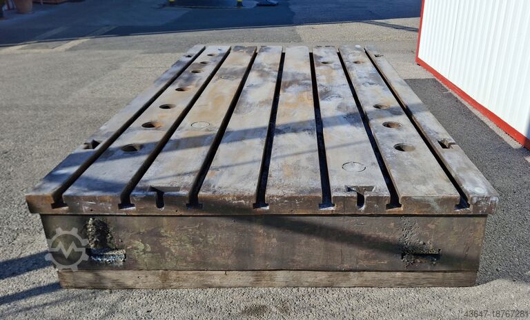 0,65e/kg T-Slot Table, T grooved table  