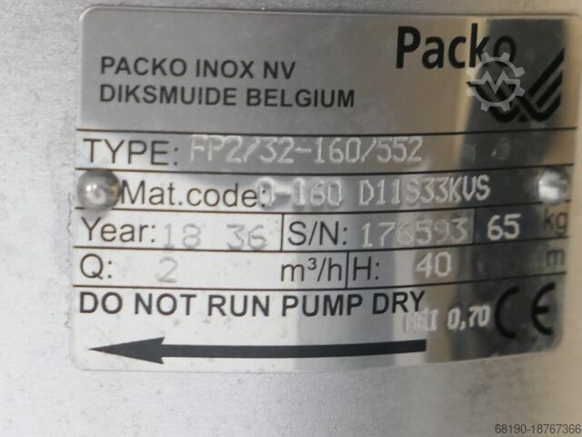 Teigmischanlage Packo FP2/32-160-552