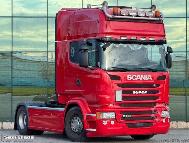 Standard SZM SCANIA R490 TOPLINE EURO 6 RETARDER SUPER CONDITION