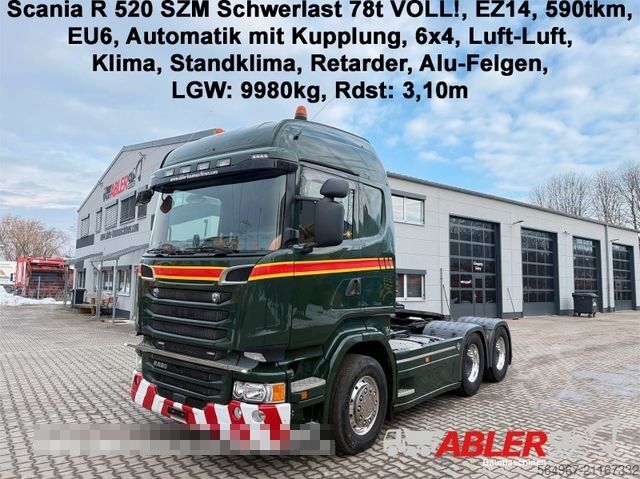 Standard SZM SCANIA R 520 SZM Schwerlast 78t 6x4 Retarder