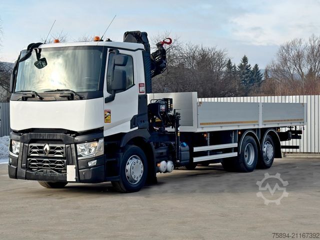 Autokran RENAULT T 380 * HIAB 111 B - 2 HIDUO + FUNK / 6x2!