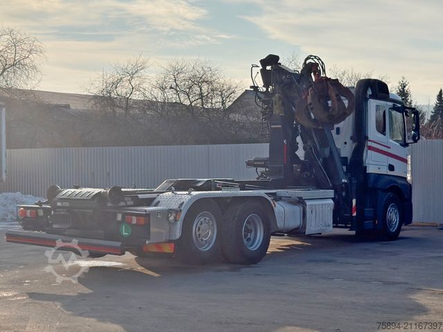 Abrollkipper MERCEDES-BENZ ACTROS 2542 * ABROLLKIPPER * LOGLIFT 105 Z * TOP