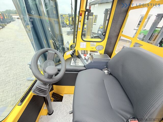 4-way forklift Combilift C4000 GAS DUPLEX 4600 FREE-LIFT CABIN