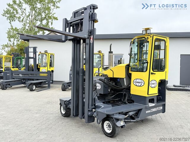 4-way forklift Combilift C4000 GAS DUPLEX 4600 FREE-LIFT CABIN
