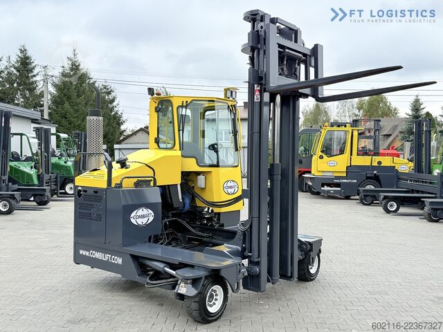 4-way forklift Combilift C4000 GAS DUPLEX 4600 FREE-LIFT CABIN