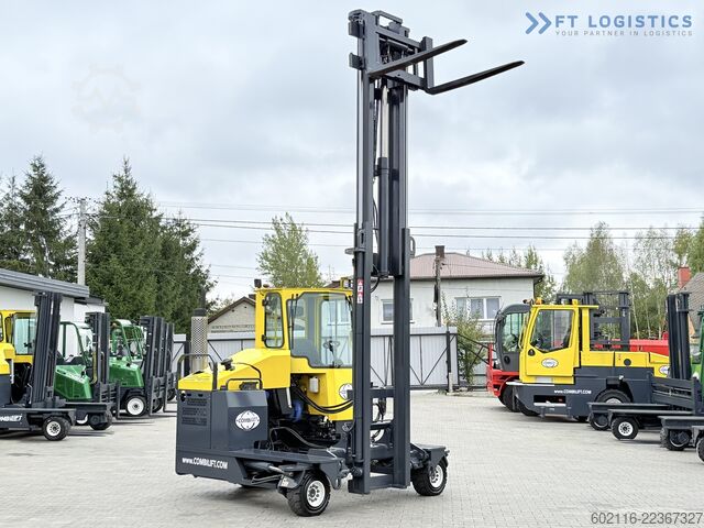 4-way forklift Combilift C4000 GAS DUPLEX 4600 FREE-LIFT CABIN