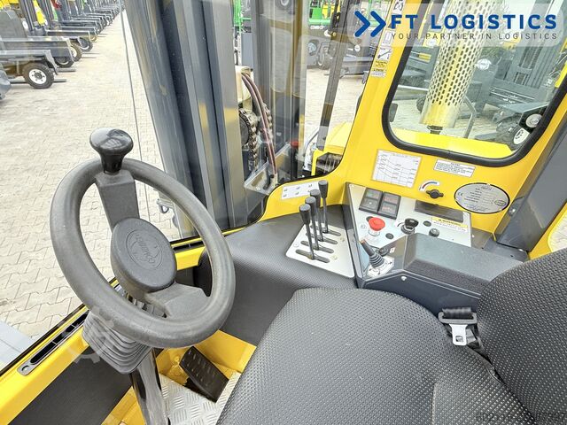 4-way forklift Combilift C4000 GAS DUPLEX 4600 FORK POSITIONER