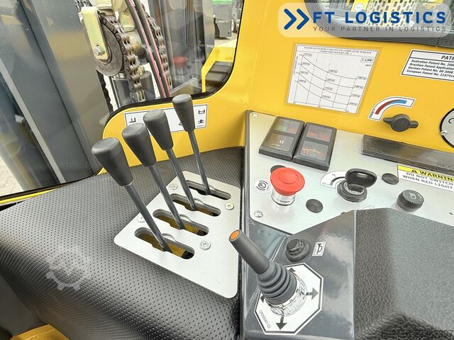 4-way forklift Combilift C4000 GAS DUPLEX 4600 FORK POSITIONER