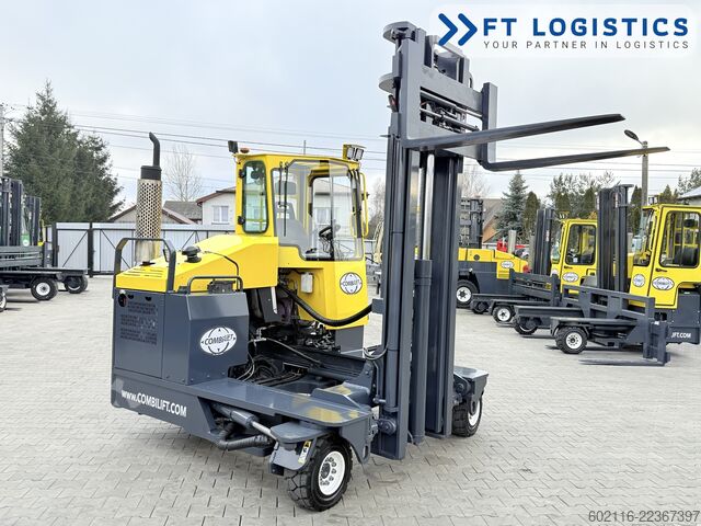 4-way forklift Combilift C4000 GAS DUPLEX 4600 FORK POSITIONER