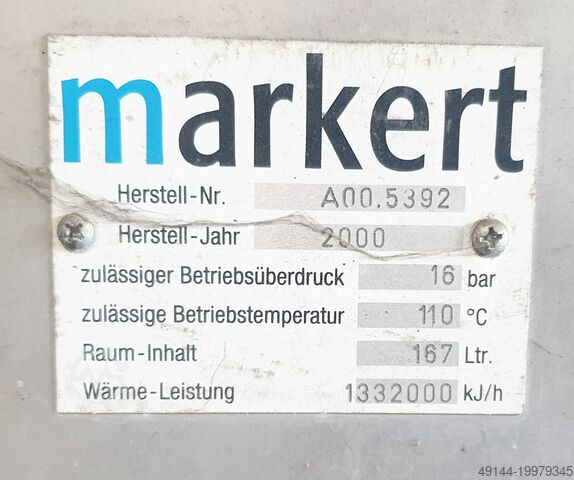 Pass-through washing system for parts Markert 