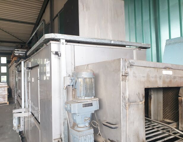 Pass-through washing system for parts Markert 