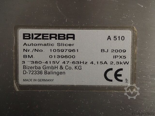 Schneidemaschine Bizerba A510