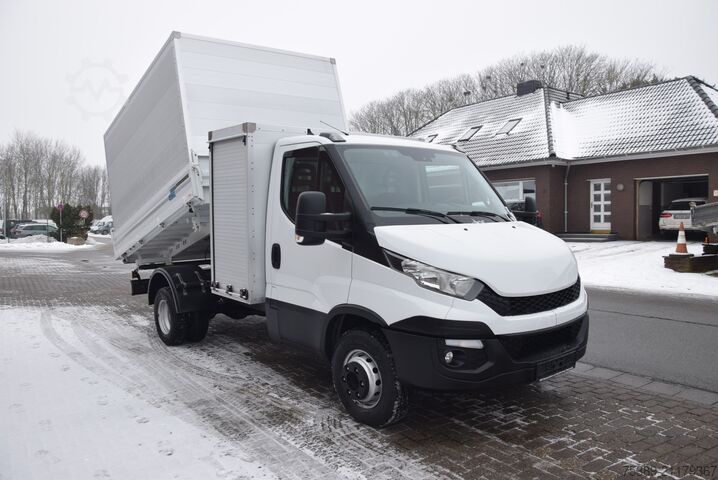 Transporter mit Kipper Iveco Daily  70 C21 Meiller Kipper AHK Tempo. Werkzeugk