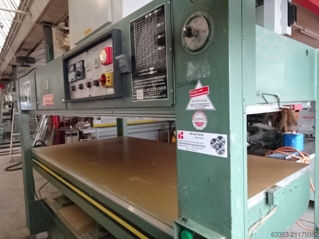 Furnierpresse Langzauner LZT 90