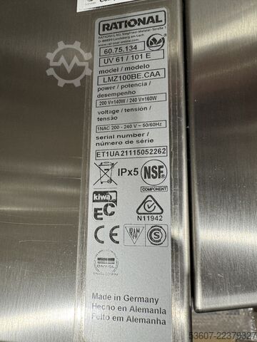 UltraVent Haube Rational UV 61/101 E für iCombi