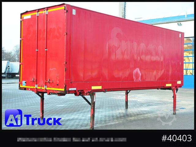 Wechselbrücke mit Kofferaufbau KRONE BDF 7,82 Wechselbrücke, 2680mm Innenhöhe.