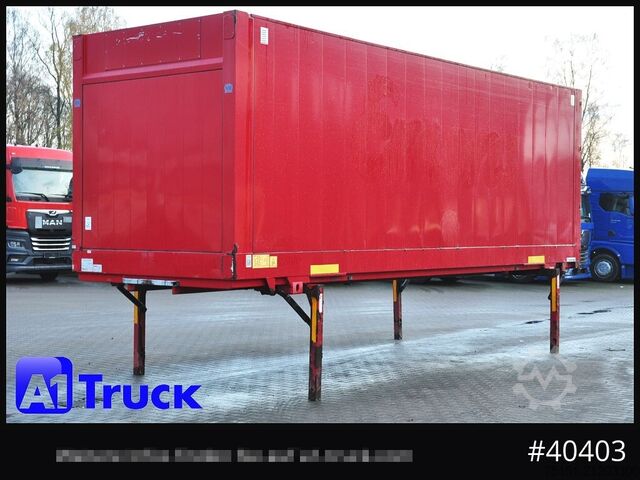 Wechselbrücke mit Kofferaufbau KRONE BDF 7,82 Wechselbrücke, 2680mm Innenhöhe.