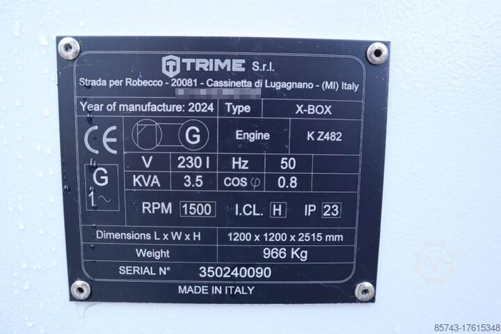 Light tower Trime X-BOX 4x320 LED Valid inspection, *Guarantee