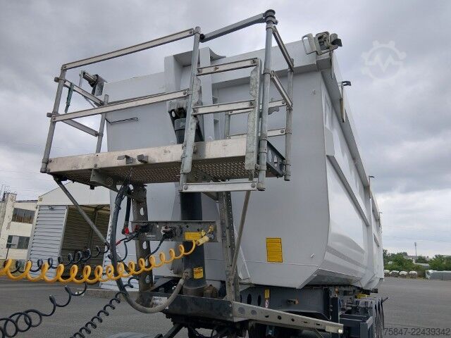 Tipper semitrailer Schmitz Cargobull SKI 24 SL 8.2 Stahl Liftachse
