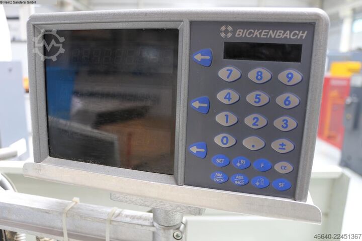 Lathe-conventional-electronic BICKENBACH LE-20-10-S