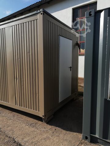 Bürocontainer auf Fahrgestell  