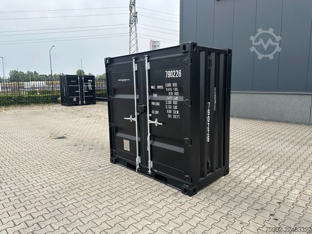 Container Shanghai Shengji NEW 4FT DV container / RAL 9005 (black) / 4x av...