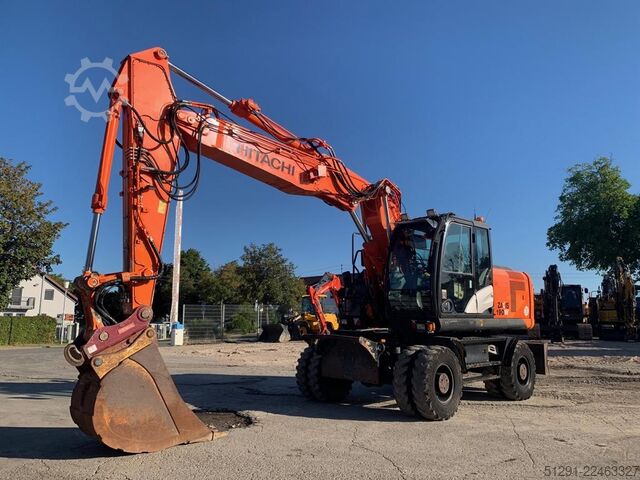 Mobile excavator Hitachi ZX190W-5B