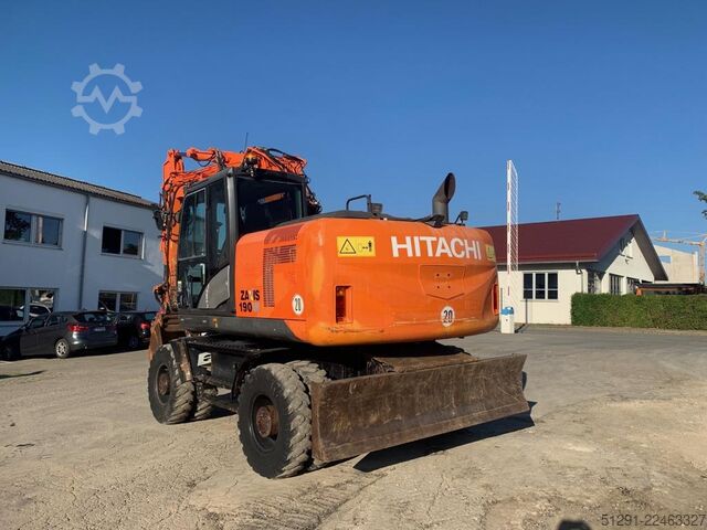 Mobile excavator Hitachi ZX190W-5B