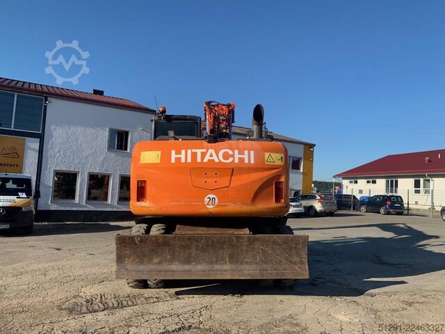 Mobile excavator Hitachi ZX190W-5B