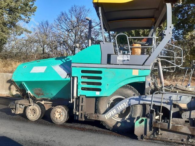 Asphalt paver Vögele SUPER 1803-2