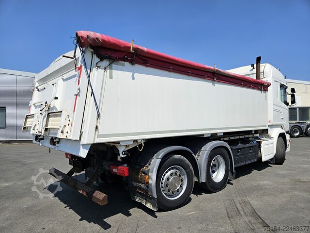 Tipper truck SCANIA R 520 6x2 Nachlauflenkachse