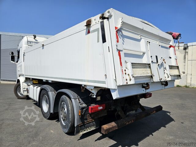 Tipper truck SCANIA R 520 6x2 Nachlauflenkachse