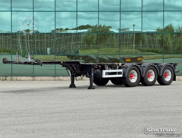 Auflieger-Wechselfahrgestell PACTON T3-010 MIDDLE + BACK SLIDER 20-30-40-45 FT. DRUM