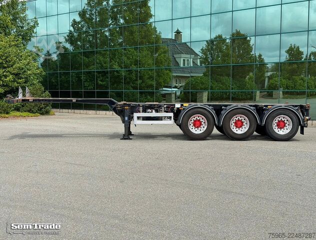 Auflieger-Wechselfahrgestell PACTON T3-010 MIDDLE + BACK SLIDER 20-30-40-45 FT. DRUM