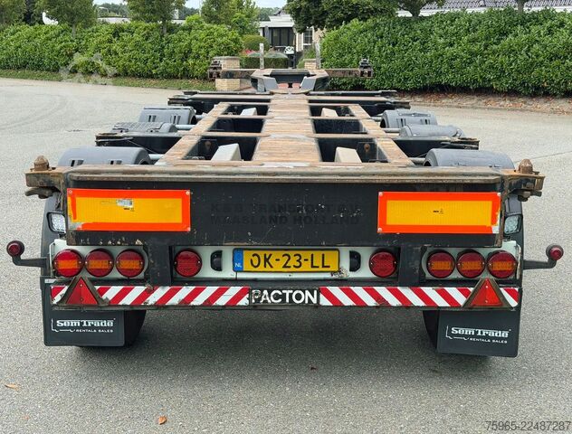 Auflieger-Wechselfahrgestell PACTON T3-010 MIDDLE + BACK SLIDER 20-30-40-45 FT. DRUM