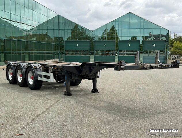 Auflieger-Wechselfahrgestell PACTON T3-010 MIDDLE + BACK SLIDER 20-30-40-45 FT. DRUM