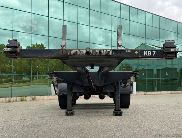Auflieger-Wechselfahrgestell PACTON T3-010 MIDDLE + BACK SLIDER 20-30-40-45 FT. DRUM