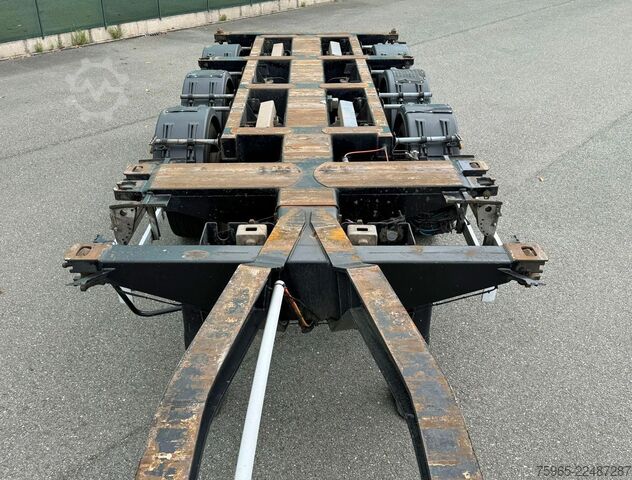 Auflieger-Wechselfahrgestell PACTON T3-010 MIDDLE + BACK SLIDER 20-30-40-45 FT. DRUM