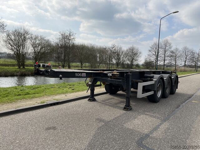 Container transport LAG O-3-39 05 20 FT Chassis / BPW Axles / Drumbrakes