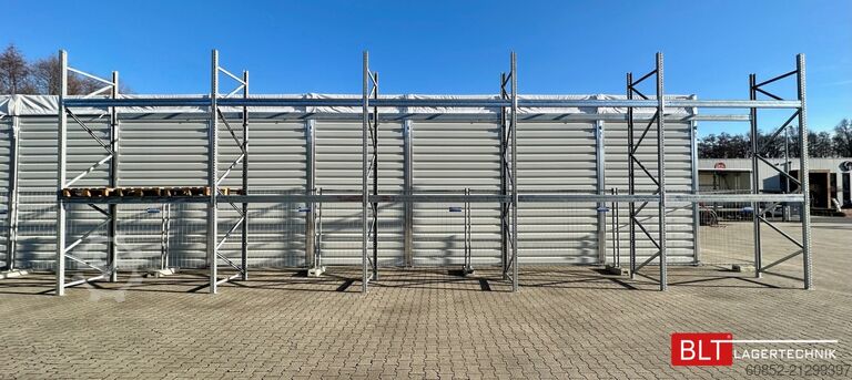 Palettenregal 14,0 lfm Palettenregale für Außenbereich H: 4,5m , 3000 kg Fachlast , FVZ