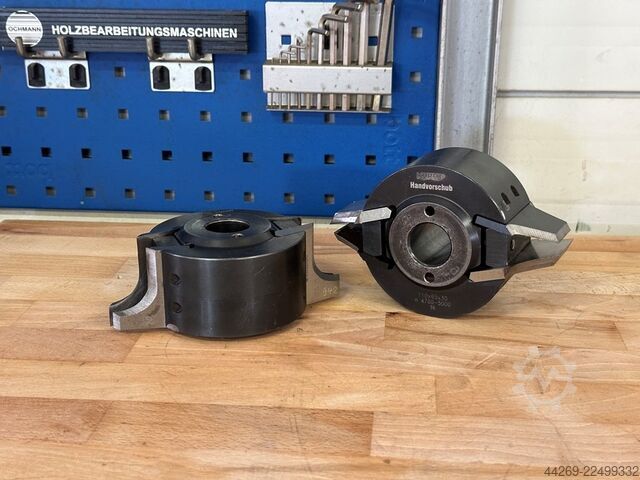 Knife head with Krebs deflector  