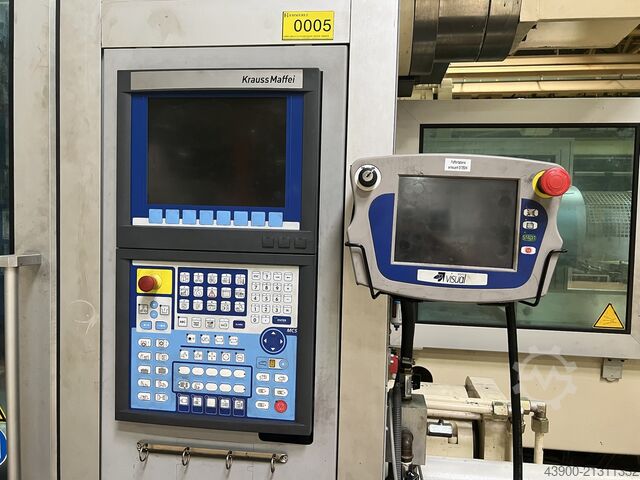 Injection moulding machine KraussMaffei KM 800 - 6100 MX