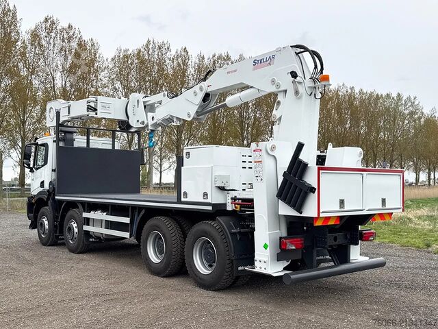 Conveyor belt trailer Iveco T-Way AD410T43H AT Tire Handler Crane Truck