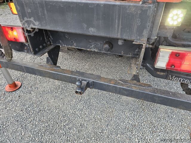 Platform truck Mercedes-Benz 817/42AT7 Palfinger PK 5000 B Werkstatt